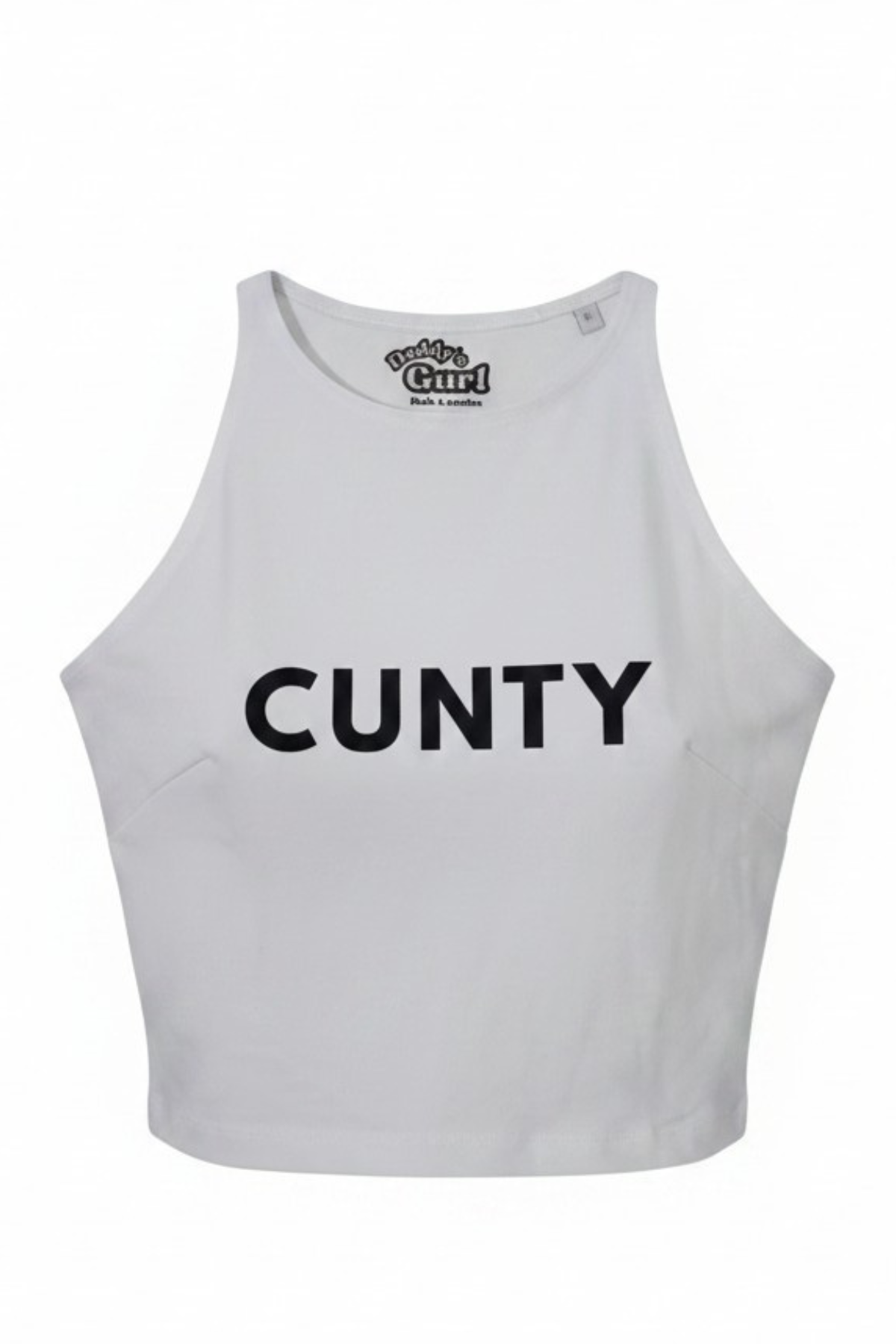 CUNTY - RACER CROP TOP