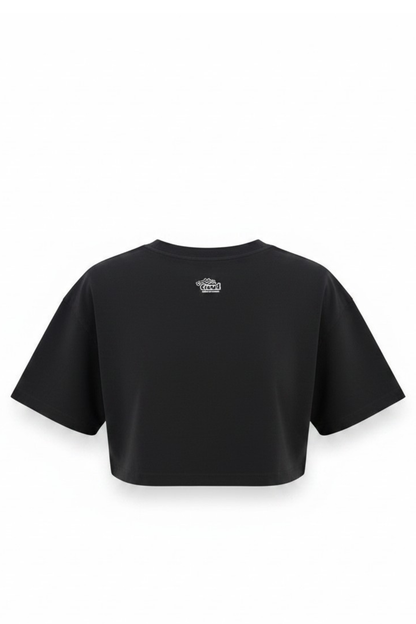 WORSHIP ME - OVERSIZED CROPPED T-SHIRT