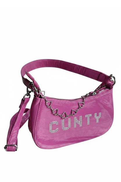 CUNTY🌶 CREATE YOUR OWN UPCYCLED RHINESTONEHANDBAG