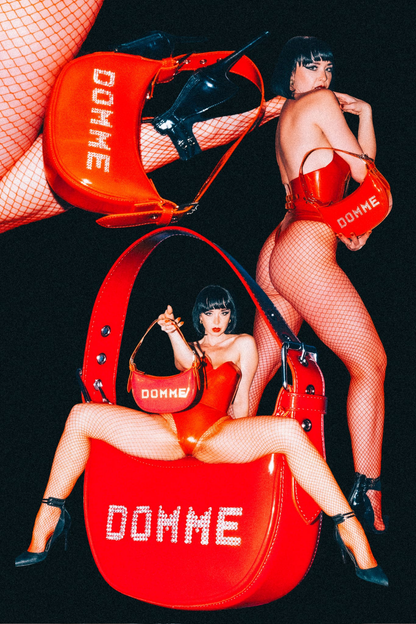 DOMME ⛓️ CREATE YOUR OWN UPCYCLED RHINESTONE HANDBAG