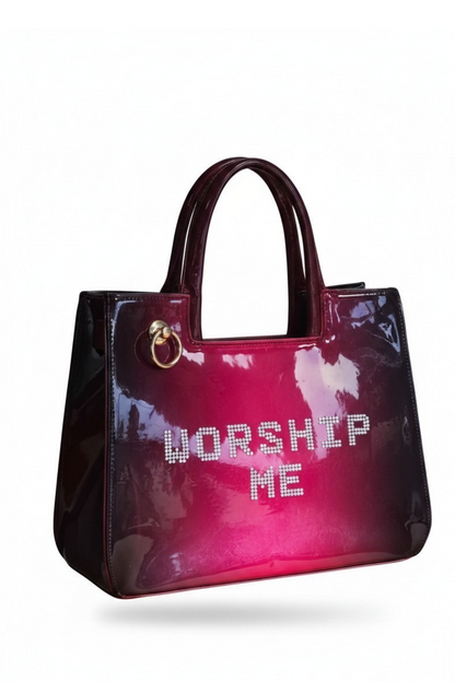 🙏WORSHIP ME🙏 CREATE YOUR OWN UPCYCLED RHINESTONE HANDBAG ✨️